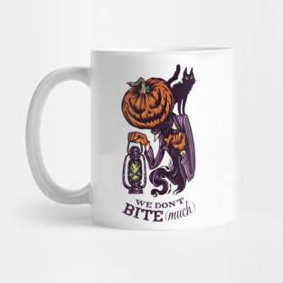 Halloween scary evil pumpkin funny pumpkin Mug